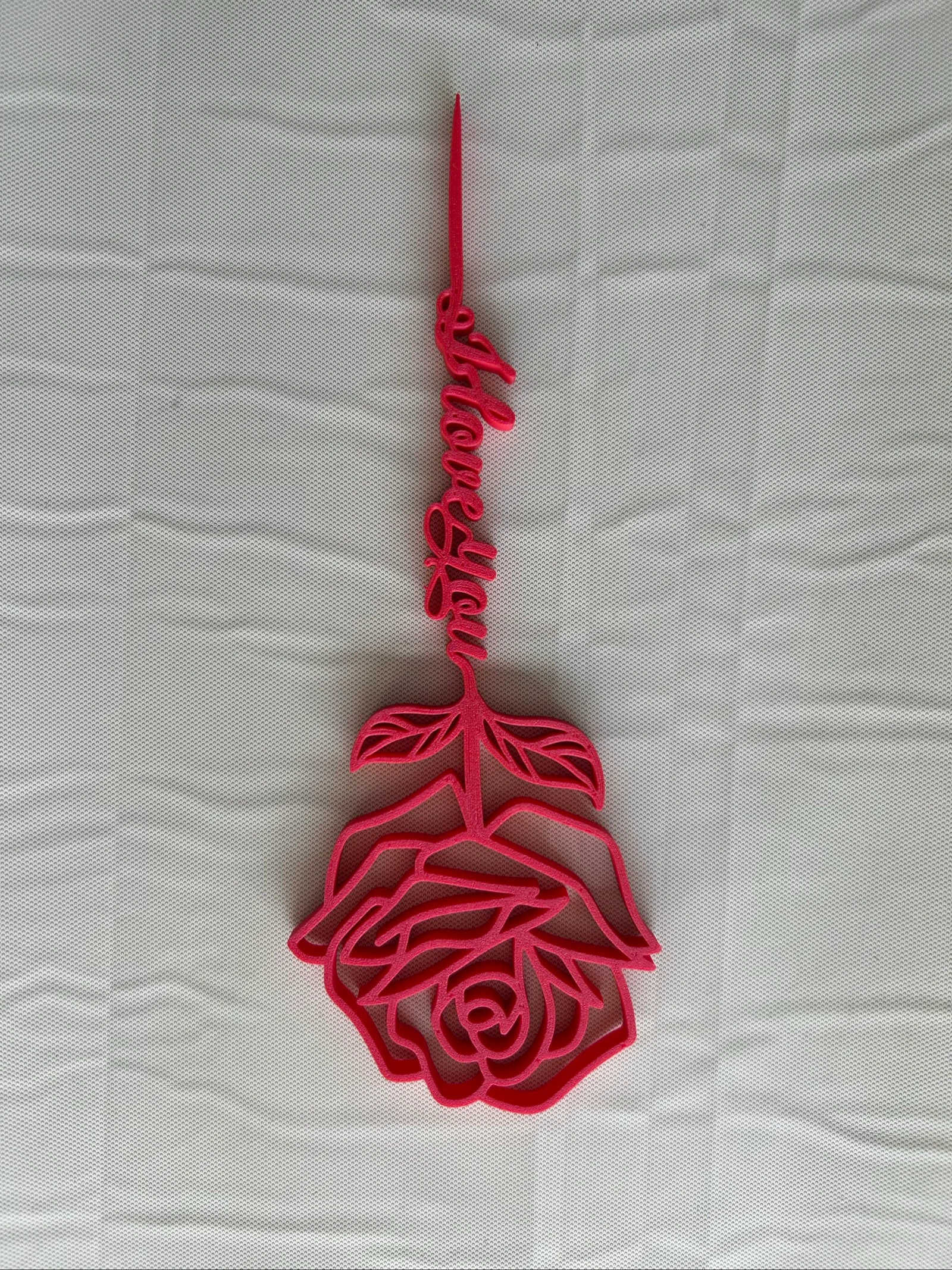 decoratie roos